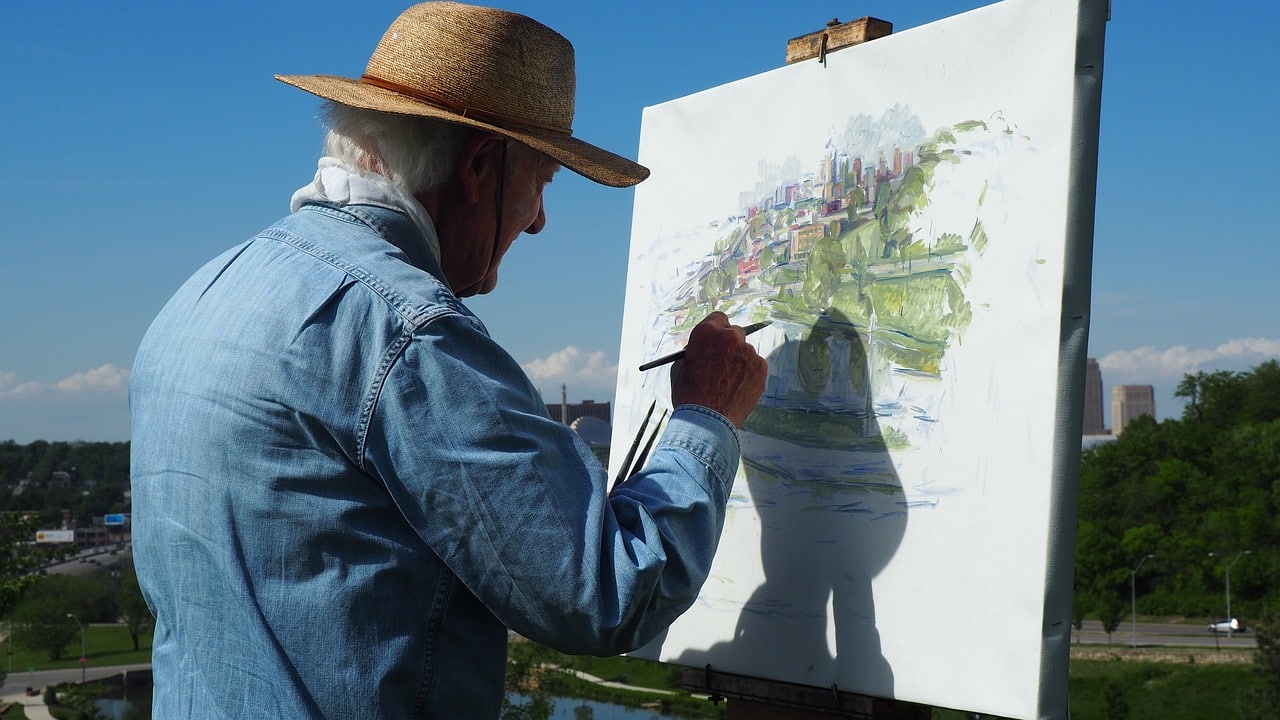 Devenir peintre professionnel